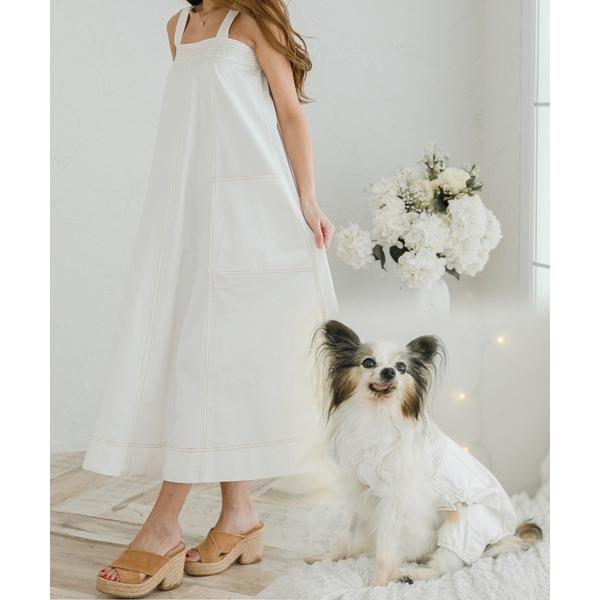 犬 服 ステッチワンピース（セット）