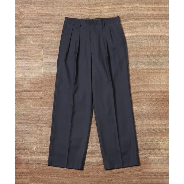 スラックス 「WILD LIFE TAILOR」ウーステッド ワイド ストレート スラックス メンズ