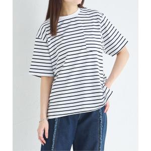 tシャツ 「リンクコーデ」「大人ユニセックス」胸ポケット ビッグシルエット 半袖Tシャツ レディース