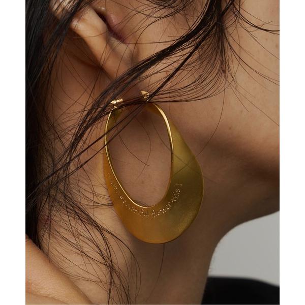 ピアス Letterring Leaf Plate Pierce レディース