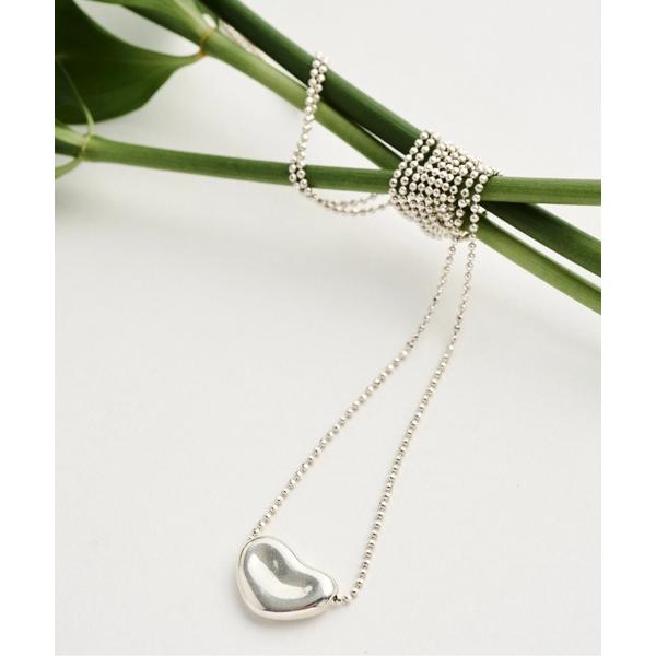ネックレス SV925 Heart Long Necklace レディース
