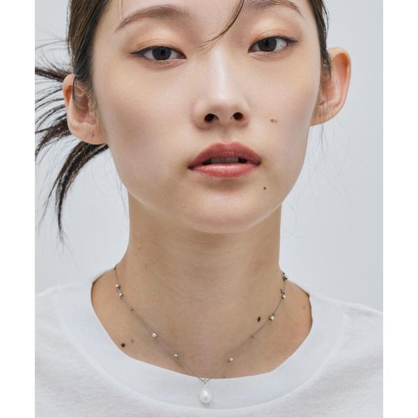 ネックレス SV925 Silk Cord Pearl Necklace レディース