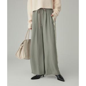 パンツ ラインドロストパンツ レディース