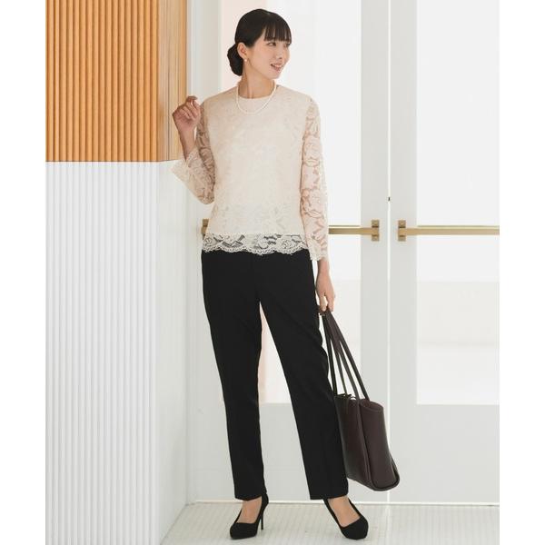 セレモニースーツ スラックス パンツ 入学式 卒業式 「洗える/セットアップ対応」センタープレステー...
