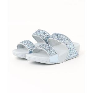 サンダル LULU MULTI-TONAL GLITTER SLIDES レディース