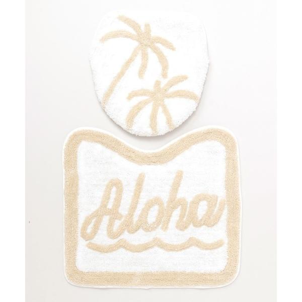バス トイレ 「Kahiko」HAWAIIAN TOILETRY COVER＆MAT トイレセット ...