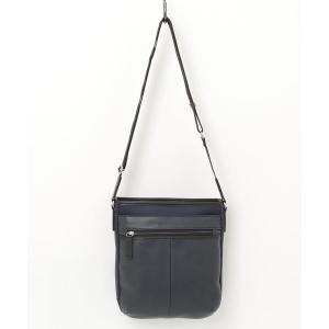 ショルダーバッグ コンビネーション素材　ショルダーバッグ　縦型 メンズ レディース