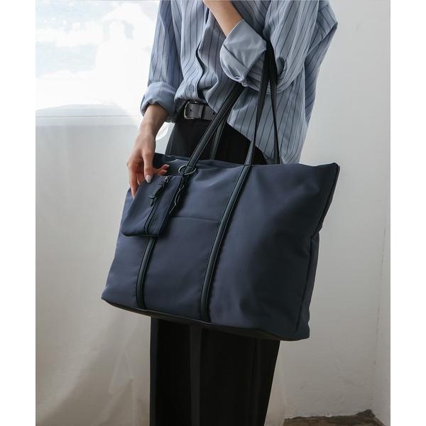 トートバッグ ポーチ付きナイロンビッグトートバッグ レディース メンズ