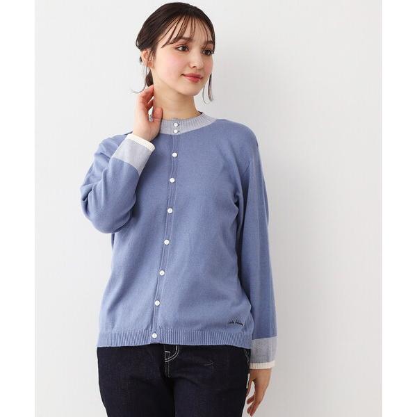 カーディガン 「WEB限定色！/日本製/ワンマイルウエア」 コットン コンパクトヤーン カーディガン...