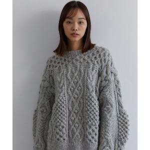 「CASA FLINE」 長袖ニット FREE グレー レディース