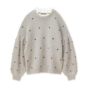 「SUPREME.LA.LA.」 長袖ニット MEDIUM グレー レディース