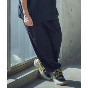 パンツ ADAMPATEK/ripple tuck relax pants/リップル タック入りリラックスパンツ メンズ レディース