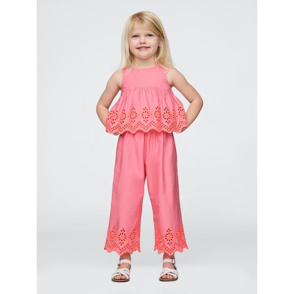 セットアップ アイレット ポプリン コーデセット (幼児・ベビー) キッズ 子供服 女の子