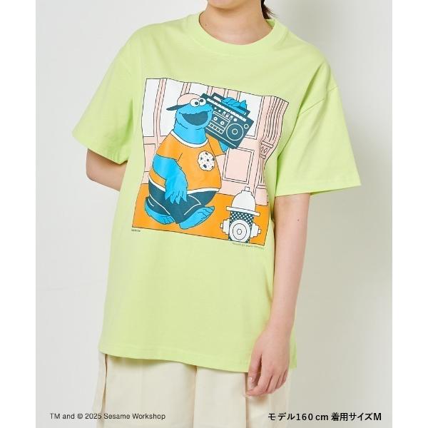tシャツ 「UNISEX」クッキーモンスター　アートTシャツ（RADIO） レディース メンズ