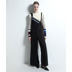 サロペット オーバーオール アシンメトリーサロペット レディース