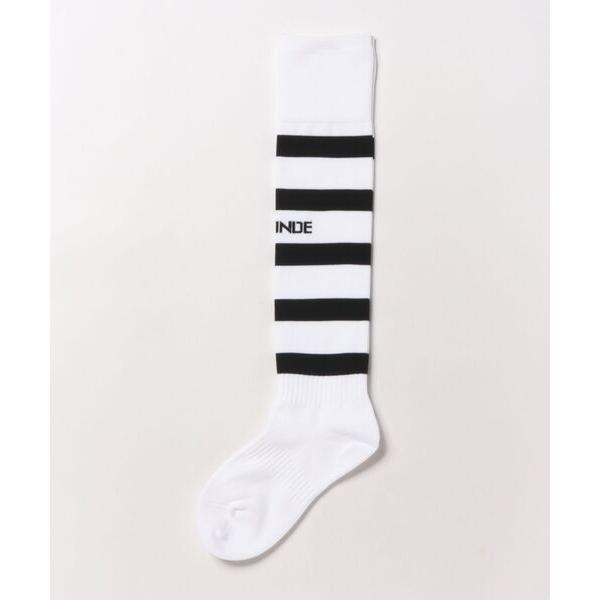 靴下 「ジュニア＆女性〜大人サイズ対応」GRANDE.F.P　ベーシック．ボーダーフットボールソック...