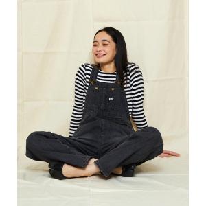 Levi's リーバイス レディース ショートオール ヒッコリー 17877