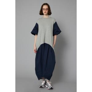 HERIN.CYE◇スカート/FREE/ネイビー/530HSM71-0140-1/Jersey volum