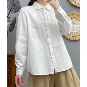 green label relaxing（グリーンレーベルリラクシング） 半袖ブラウス