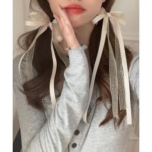 ヘアクリップ パールリボンヘアクリップ : ZOZOTOWN Yahoo!店 - 通販