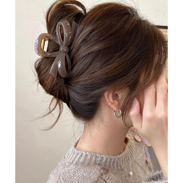 ヘアクリップ リボンヘアクリップ