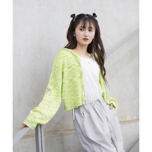 カーディガン フードニットZIPカーデ/AND YUA ANY/321118 キッズ 子供服 女の子｜ZOZOTOWN Yahoo!店