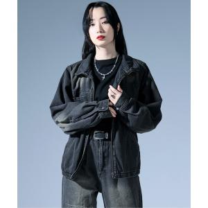 URU パーカー 「URU TOKYO」ZIP UP SHIRTS BLOUSON メンズ