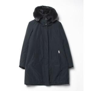 「WOOLRICH」 ダウンジャケット X-SMALL ネイビー レディース