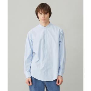 シャツ コンフォートシャツ バンドカラー メンズ