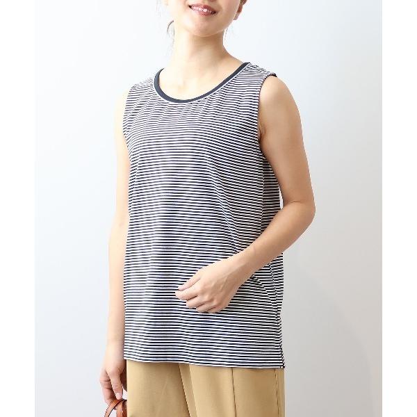 タンクトップ ノースリーブ 「L〜6L 大きいサイズ」「接触冷感」ラメパイピング使いタンクトップ レ...