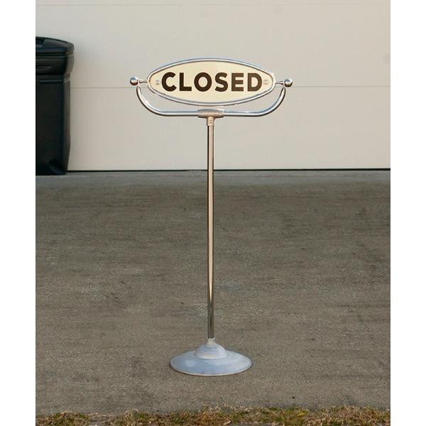 インテリア OPEN-CLOSED SIGN STAND/オープン クローズド サイン スタンド