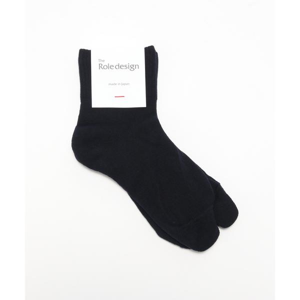 靴下 THE ROLE DESIGN (ザ ロールデザイン) SHORT RIB SOCKS MEN...