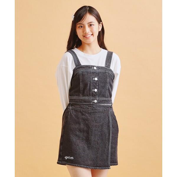 セットアップ 「セットアイテム」デニムビスチェ＋スカパンSET キッズ 子供服 女の子