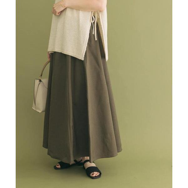 スカート リネンライクマキシスカート