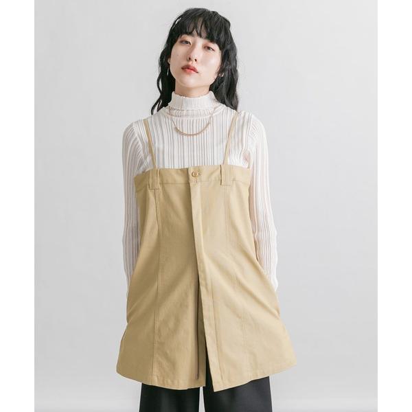 ワンピース フロントZIPミニワンピース