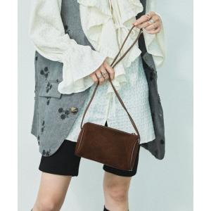 ショルダーバッグ バッグ 「WEB限定」「新色追加」SUEDE RECTANGLE BAG/スエードレクタングルバッグ レディース