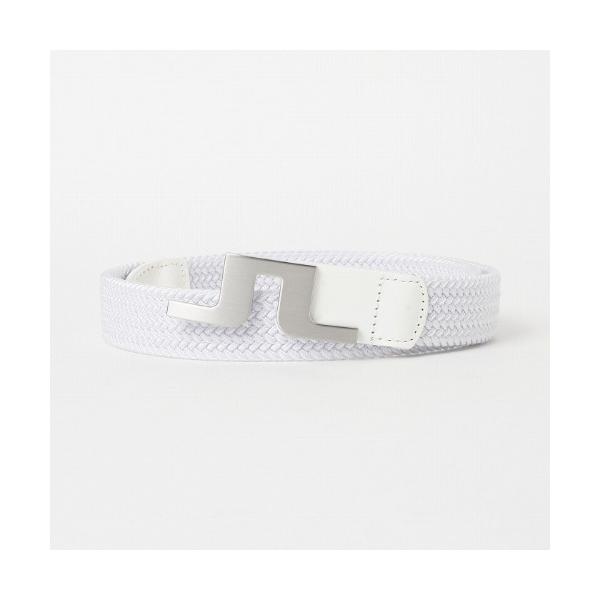 ベルト 「J.LINDEBERG/GOLF」ブリッジバックル編み込みベルト レディース