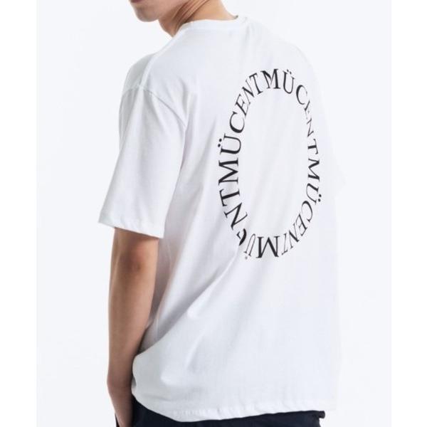 tシャツ 「UNISEX」MUCENT／ラウンドロゴT レディース メンズ