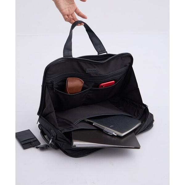 トートバッグ 3WAY BAG｜取り外し可能レザーパスケース付き メンズ