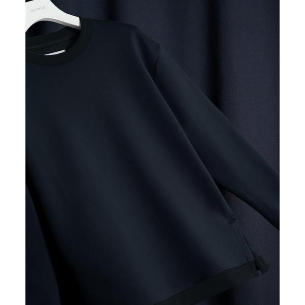 トレーナー スウェット 「STUDIOUS」FEELS GOOD SIDESLIT SWEAT メン...