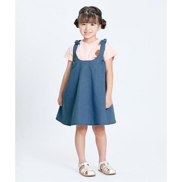 ジャンパースカート 「ジュニア対応」Aライン ジャンパースカート キッズ 子供服 女の子