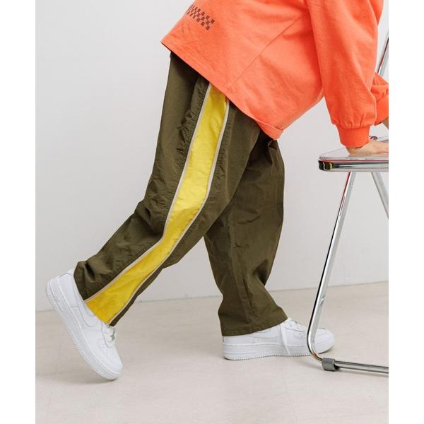 パンツ 「ファスナーの開閉でシルエットが変わる♪」サイドZIPナイロンパンツ(KIDS) キッズ 子...