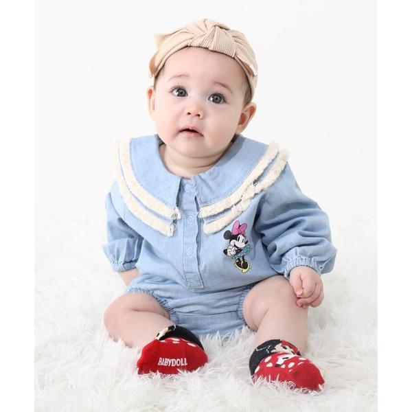 アンサンブル ディズニー デニム BABYセットアップ 0298B キッズ 子供服 女の子