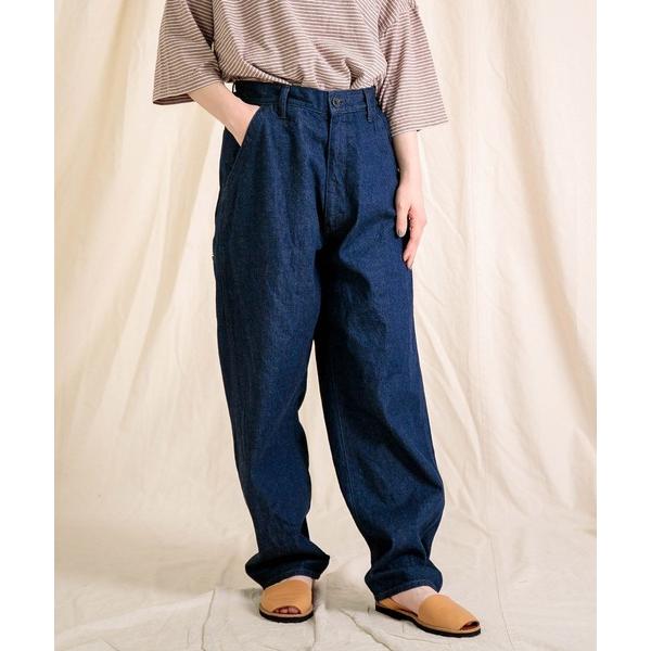 ワイドパンツ ジーンズ デニム デニムパンツ 「Brocante / ブロカント」 リングムラデニム...