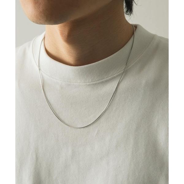 ネックレス 角スネークネックレス メンズ