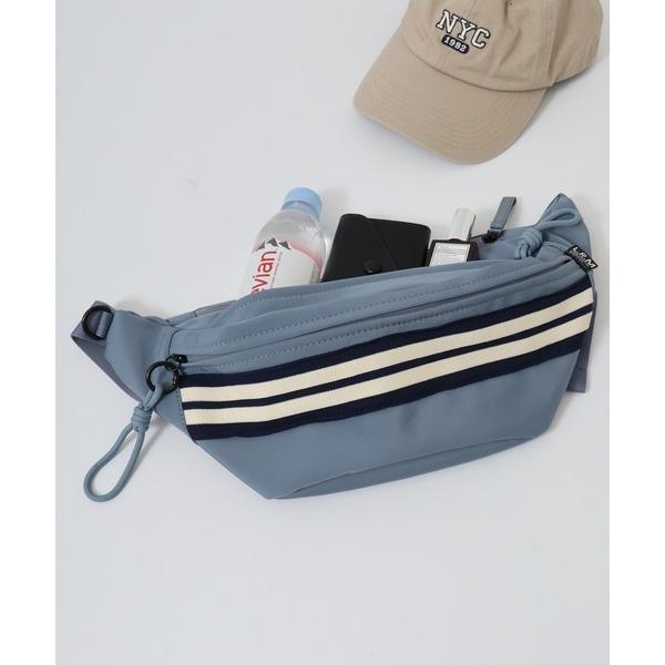 ウエストポーチ L.R.M トラックラインウエストバッグ メンズ レディース