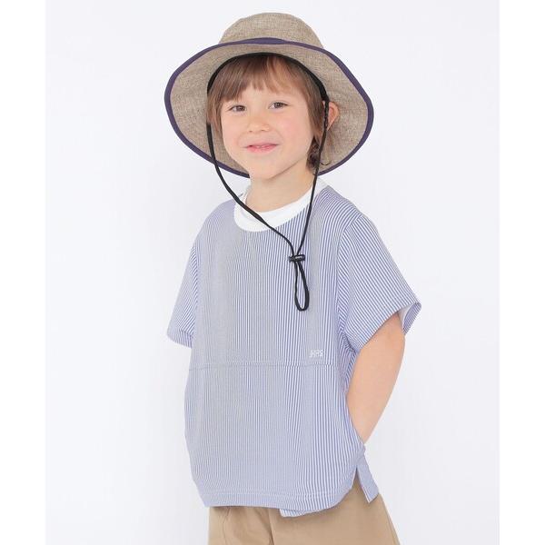tシャツ SHIPS KIDS:100〜130cm /「UVカット/吸水速乾」ドライタッチ プルオー...
