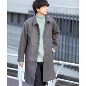 「SENSE OF PLACE by URBAN RESEARCH」 ステンカラーコート MEDIUM モカ メンズ