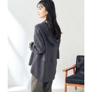 パーカー バックフレアダンボールパーカー レディースの商品画像