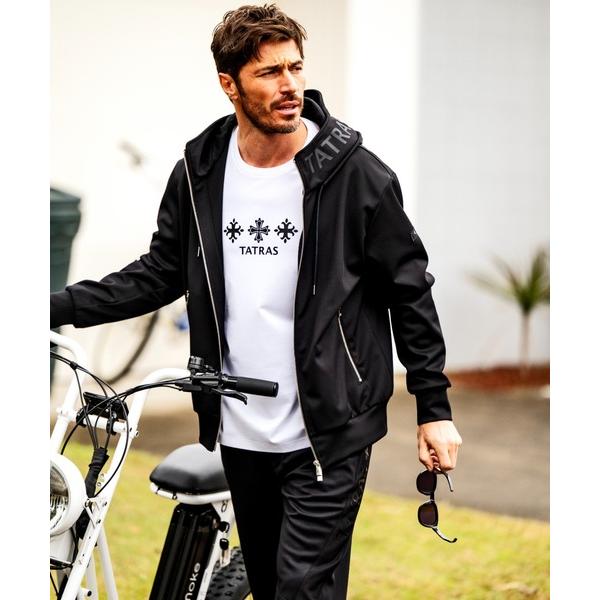 パーカー TATRAS(タトラス) BARBIO バルビオ ジャージー フーディージャケット メンズ